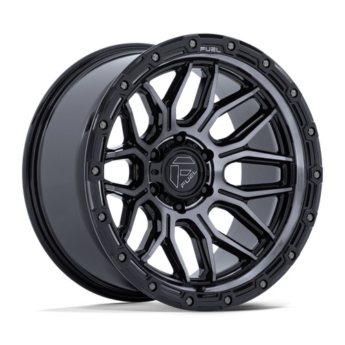 Fuel Surge FC881 Gloss Black Machined With Gray Tint Photo