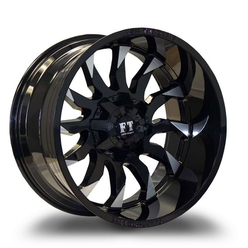 Full Throttle Ft11 Gloss Black Machined - Part Number FT1120101213513924GBME Full Throttle Ft11 Gloss Black Machined Photo