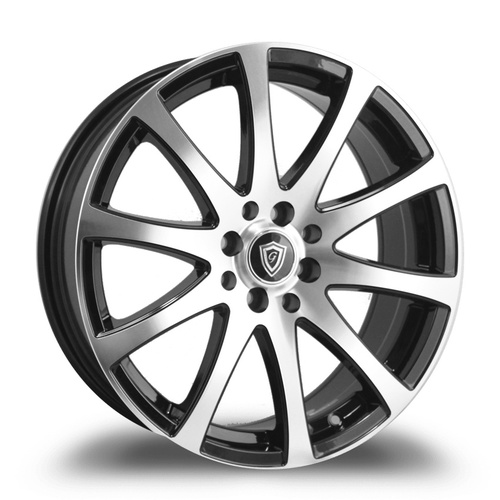 G-Line Alloys G0001 Black Machined Photo