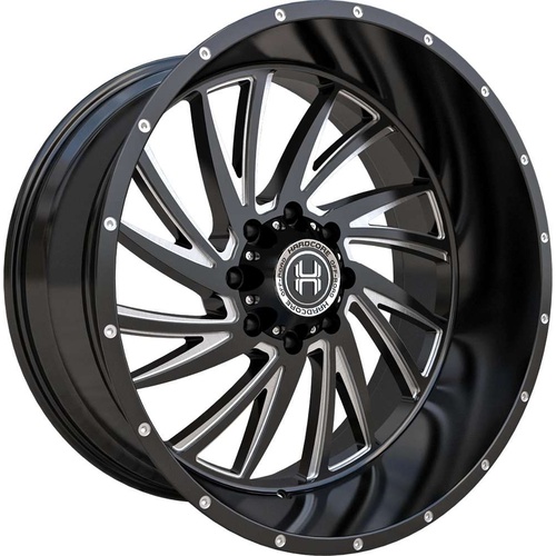 Hardcore Offroad Hc21 Gloss Black Milled - Part Number HC2126146139GBM-76 Hardcore Offroad Hc21 Gloss Black Milled Photo