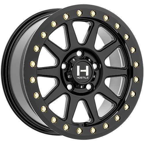 Hostile Baja Beadlock Forged Satin Black Photo