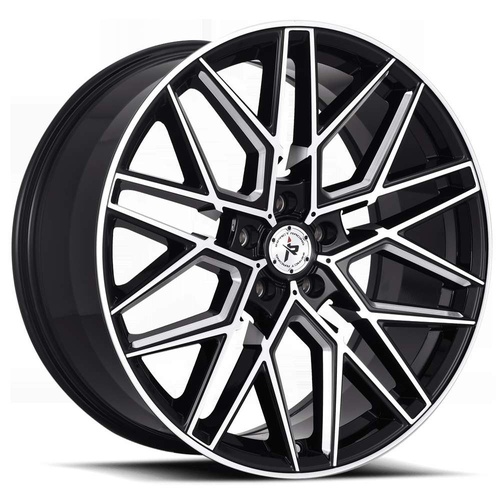 Impact 602 Gloss Black W/ Machined & Milled Face - Part Number 602BMFM-18813+40 Impact 602 Gloss Black W/ Machined & Milled Face Photo