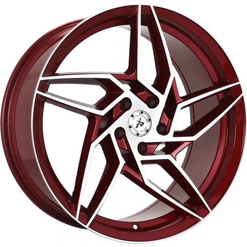 Impact 605 Red Machined - Part Number 605RMF-28512+35 Impact 605 Red Machined Photo