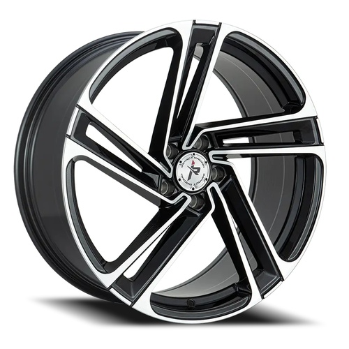 Impact 610 Gloss Black Machined Photo