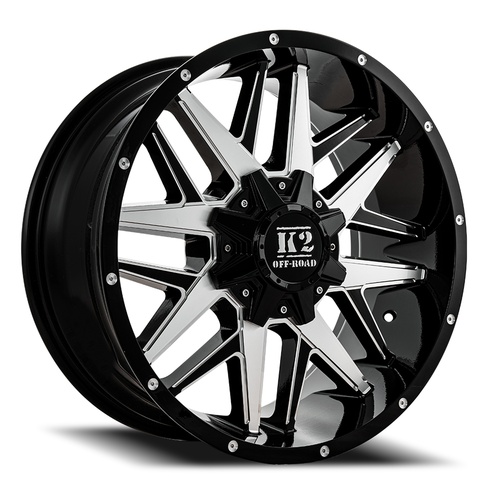 K2 Mayhem K15 Gloss Black Machined Photo