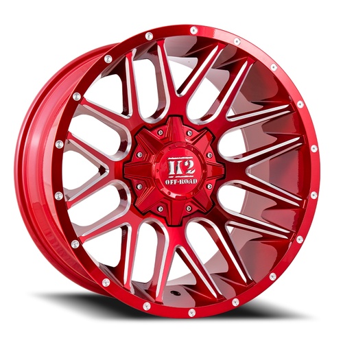K2 Venom K18 Candy Red Milled - Part Number K182010655135-12CRM K2 Venom K18 Candy Red Milled Photo