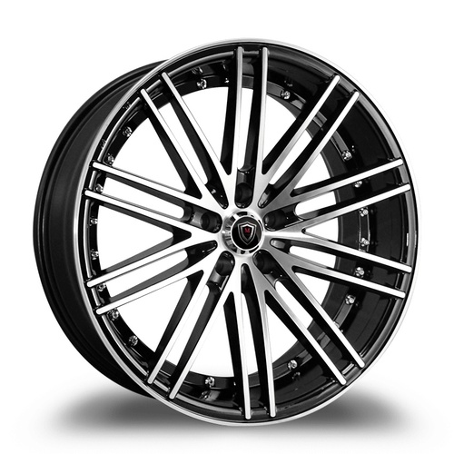 Marquee Wheels M3246 Black Machined - Part Number 3246209512015NBP Marquee Wheels M3246 Black Machined Photo