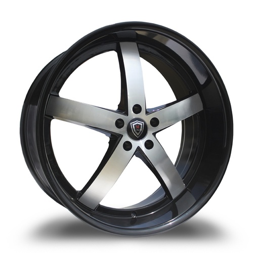 Marquee Wheels M5330 Black Machined - Part Number 5330B20105512015BP Marquee Wheels M5330 Black Machined Photo