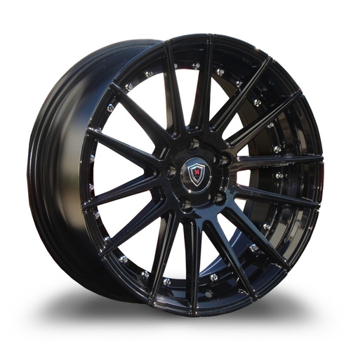 Marquee Wheels M8150 Gloss Black - Part Number 8150189511438GB Marquee Wheels M8150 Gloss Black Photo