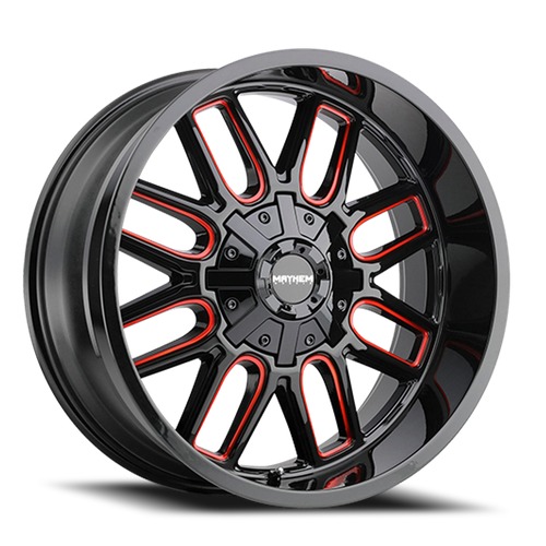 Mayhem Cogent GLOSS BLACK MILLED W/ PRISM RED TINT