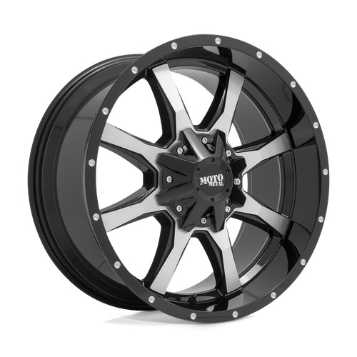 Moto Metal MO970 Black With Red Tint Photo