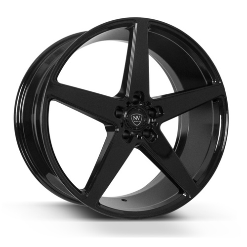 NV Wheels Nvv Black - Part Number NVV2295120+30BLACK NV Wheels Nvv Black Photo