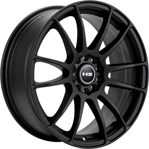 NS Wheels Ns1204 Matte Black - Part Number NS1204177513+38MB NS Wheels Ns1204 Matte Black Photo