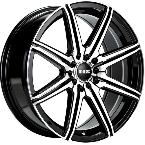 NS Wheels Ns1603 Gloss Black Machined Photo
