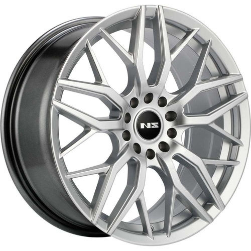 NS Wheels Ns1803 Hyper Silver - Part Number NS1803188026+40HS NS Wheels Ns1803 Hyper Silver Photo