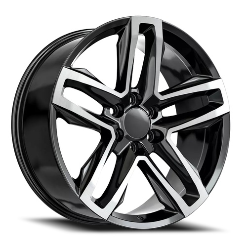 OE Revolution C-24 Gloss Black & Machined - Part Number C24-2290655+24GBM OE Revolution C-24 Gloss Black & Machined Photo