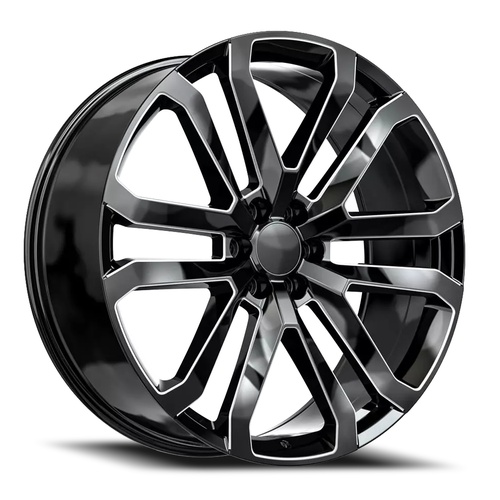OE Revolution D-37 Gloss Black & Milled - Part Number D37-2290655+31BMW OE Revolution D-37 Gloss Black & Milled Photo