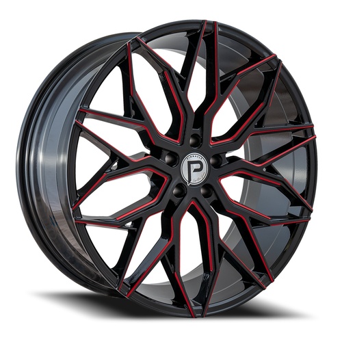 Pinnacle Mystic P306 Black W/ Red Milling Photo