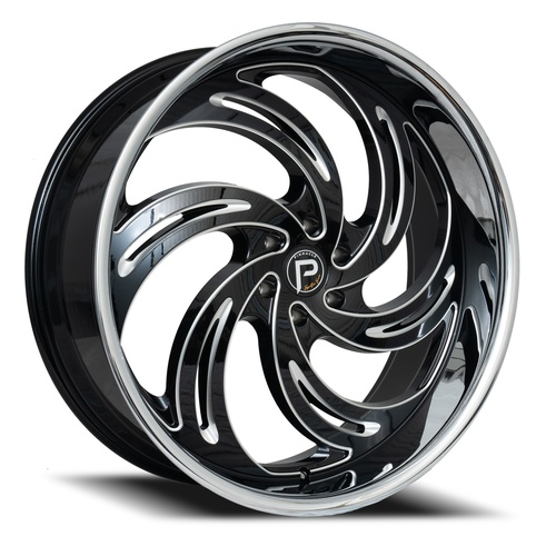 Pinnacle Phoenix P300 Gloss Black Milled W/ Stainless Lip Photo