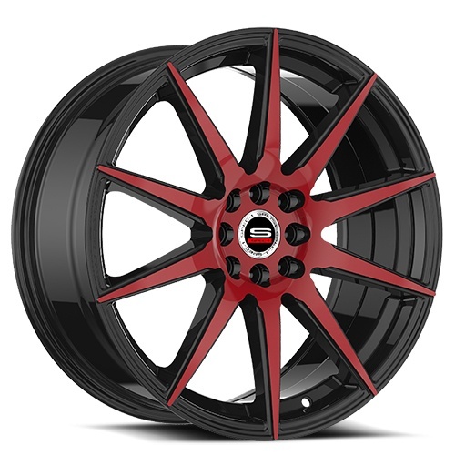 Spec-1 SP-51 Gloss Black & Red Machined