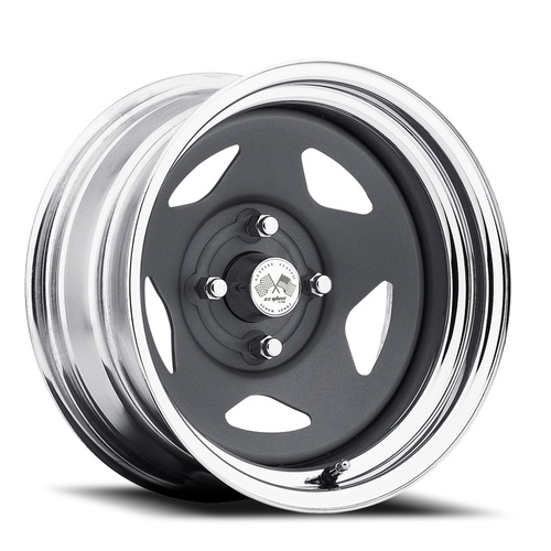 US Wheel Star Drifter Gunmetal And Chrome - Part Number 021-5744PGMC US Wheel Star Drifter Gunmetal And Chrome Photo