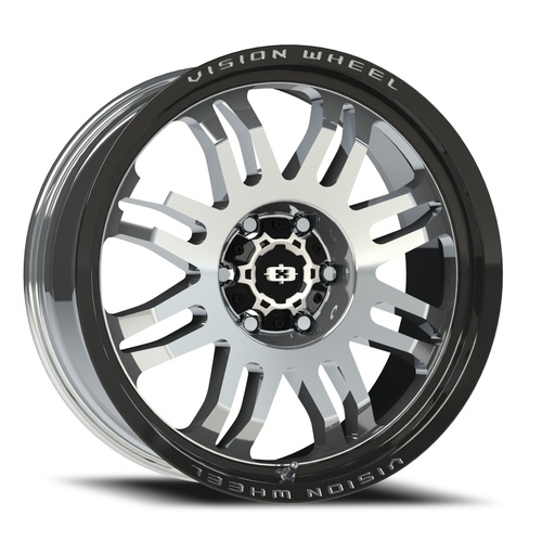 Vision Offroad INFERNO 409 Gloss Black Machined Face