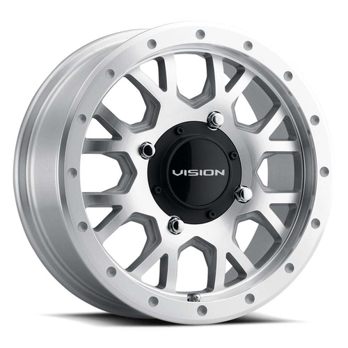 Vision Offroad Invader Utv Gv8 Gunmetal Machined Face Photo