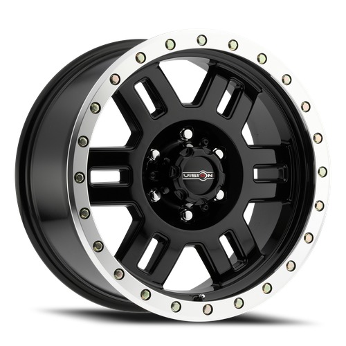 Vision Off-Road Manx 398 Black Machined Lip Photo