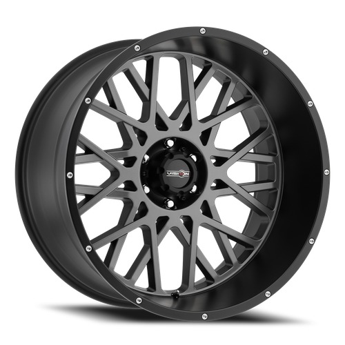 Vision Rocker 412 Anthracite with Satin Black Lip