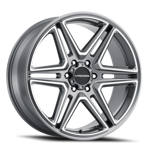 Vision Wedge 476 Gunmetal Machined Face