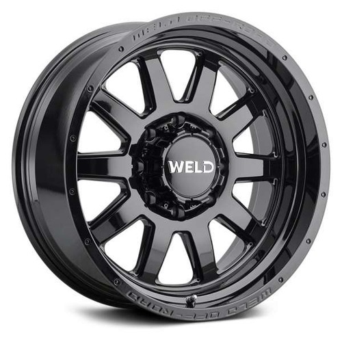 Weld Off-Road Stealth W168 Gloss Black - Part Number W16889098501 Weld Off-Road Stealth W168 Gloss Black Photo