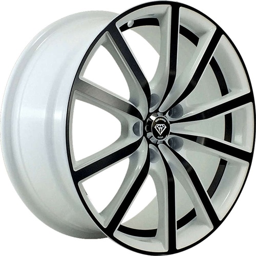 White Diamond W5363 White W/ Black Face - Part Number 5363188511235WPB White Diamond W5363 White W/ Black Face Photo