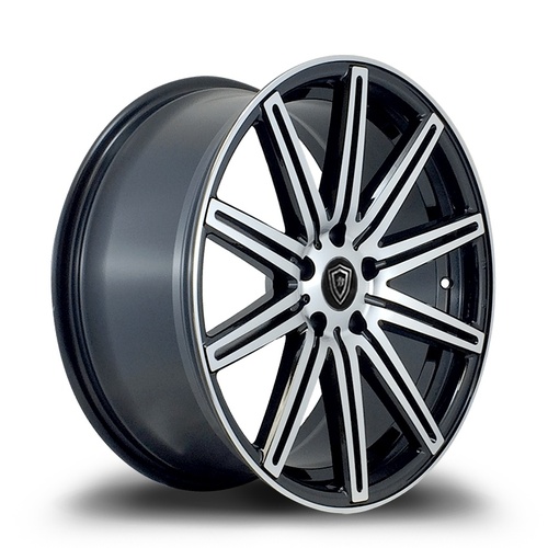 White Diamond W7103 Black Machined - Part Number 71031995511435BP White Diamond W7103 Black Machined Photo