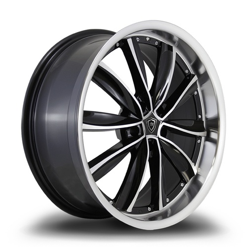 White Diamond W981 Black Machined Photo