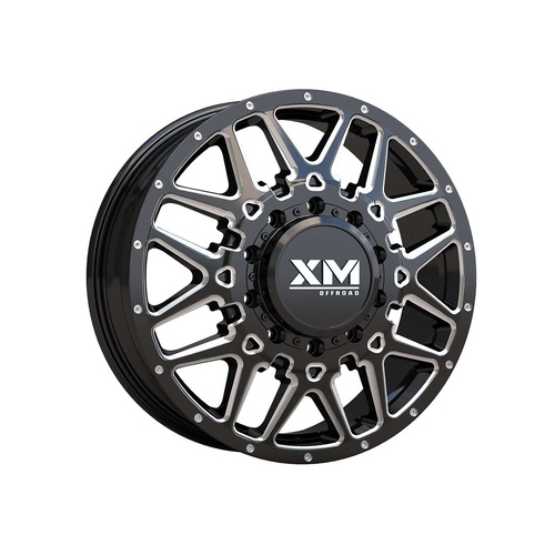 Xtreme Mudder Xm-900 Black Milled - Part Number XM900F2482581651105117BM Xtreme Mudder Xm-900 Black Milled Photo