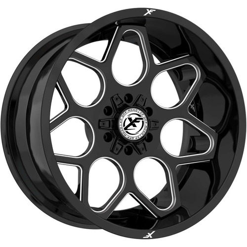Xf Off-Road XF-233 Gloss Black Milled Photo