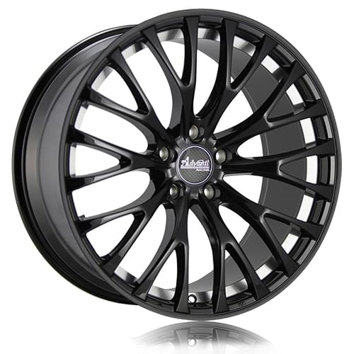Advanti Racing Fastoso 77 Matte Black W Machined Undercut - Part Number 77B-FS0N512455 Advanti Racing Fastoso 77 Matte Black W Machined Undercut Photo
