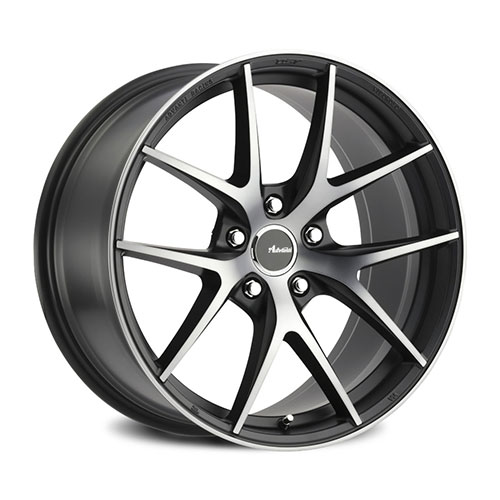 Advanti Racing Vigoroso 95 Matte Black W Machined Face - Part Number 95MB-VI89514455 Advanti Racing Vigoroso 95 Matte Black W Machined Face Photo
