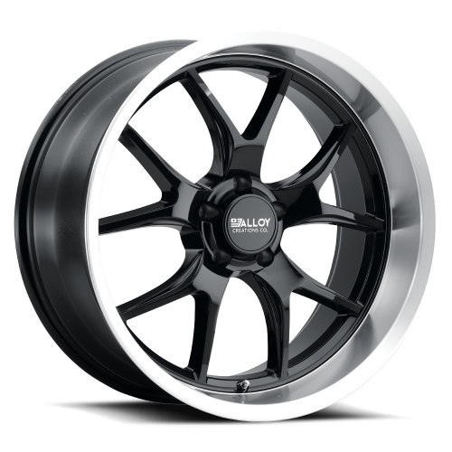 Alloy Creations Ac525 Gloss Black Machined Lip