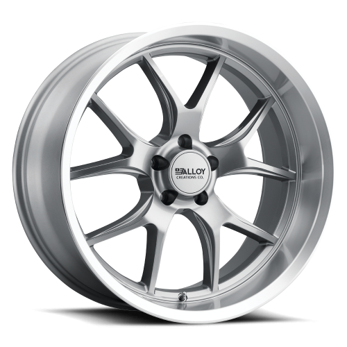 Alloy Creations Ac525 Gray Machined Lip