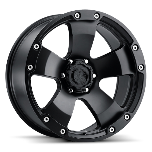 American Outlaw Bootlegger Satin Black - Part Number 130-2936B American Outlaw Bootlegger Satin Black Photo