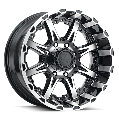 American Outlaw Doubleshot Black Machined