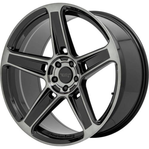 American Racing Hellion AR936 Gloss Black W/ Gray Tint - Part Number AR93629515315 American Racing Hellion AR936 Gloss Black W/ Gray Tint Photo