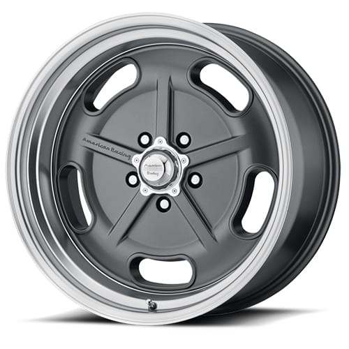 American Racing Salt Flat VN511 Gray W/ Diamond Cut Lip - Part Number VN51128050400 American Racing Salt Flat VN511 Gray W/ Diamond Cut Lip Photo