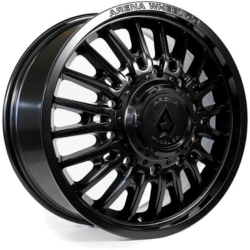 Arena A113 Dually Thunder Front Satin Black - Part Number A1132282A9P10501 Arena A113 Dually Thunder Front Satin Black Photo