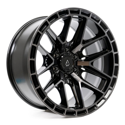 Arena A114 Battle Gloss Black Machined W/ Dark Tint