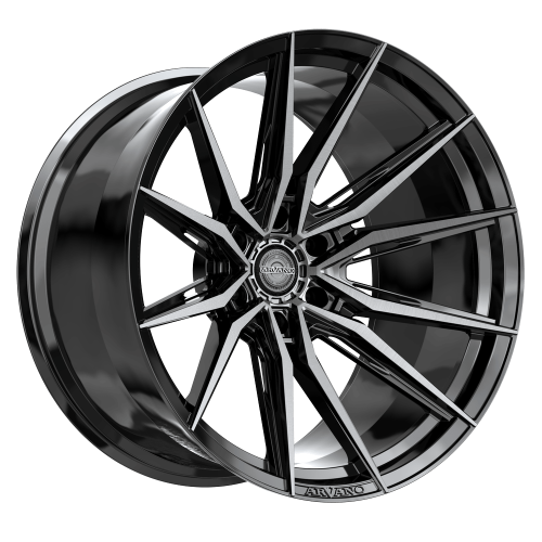 Arvano Art-3 Gloss Black & Brushed Double Dark Tint