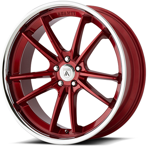 Asanti Black Label ABL-23 Candy Red - Part Number ABL23-22055235RD Asanti Black Label ABL-23 Candy Red Photo