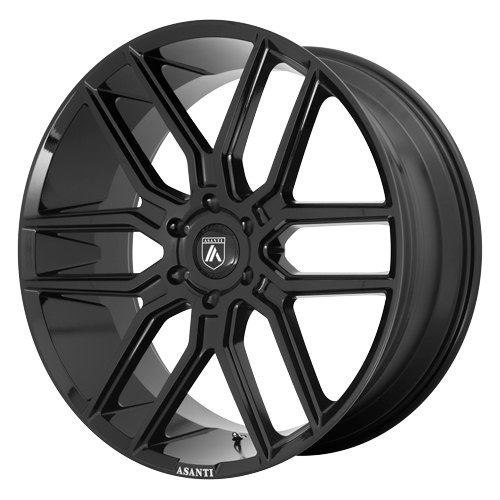 Asanti Black Label ABL-28 Gloss Black - Part Number ABL28-22956330BK Asanti Black Label ABL-28 Gloss Black Photo