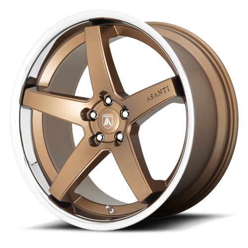 Asanti Black Label Regal Bronze W Chrome Lip - Part Number ABL31-20901235BR Asanti Black Label Regal Bronze W Chrome Lip Photo